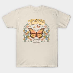 Jesus Butterfly New Creation T-Shirt